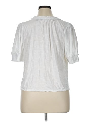 Lands' End Short Sleeve Blouse (view 2)