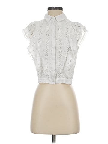 Aqua Sleeveless Blouse (view 1)