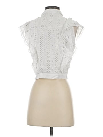 Aqua Sleeveless Blouse (view 2)