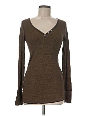 Michael Stars Long Sleeve Henley (view 1)