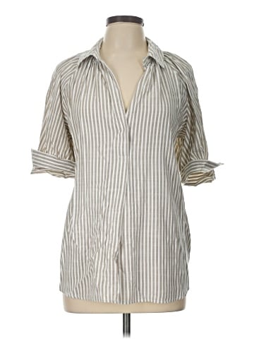 Max Studio 3/4 Sleeve Blouse (view 1)