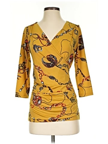 Carmen Carmen Marc Valvo Long Sleeve Top (view 1)