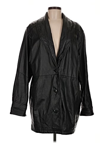 Wilsons Leather Trenchcoat (view 1)
