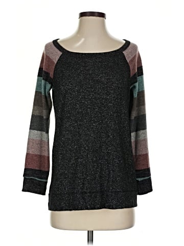 Pink Clover 3/4 Sleeve Top (view 1)