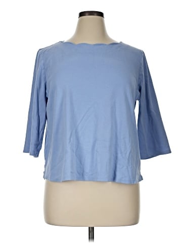Croft & Barrow 3/4 Sleeve T-Shirt (view 1)