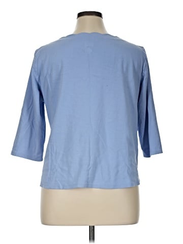 Croft & Barrow 3/4 Sleeve T-Shirt (view 2)