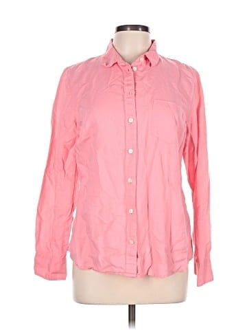 J.Crew Factory Store Long Sleeve Button-Down Shirt (view 1)