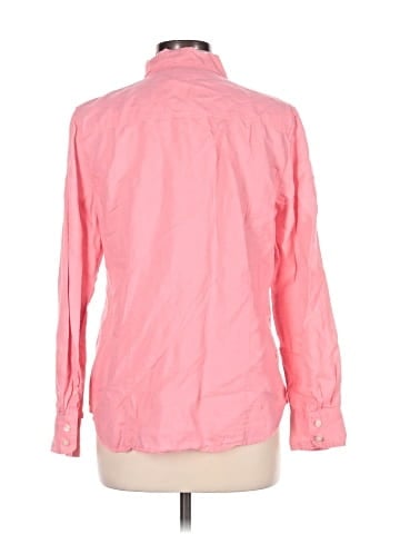 J.Crew Factory Store Long Sleeve Button-Down Shirt (view 2)