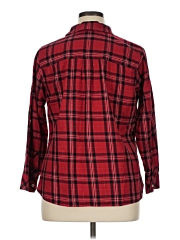 Talbots Long Sleeve Button-Down Shirt (view 2)