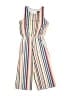 Sequin Hearts Stripes Yellow Jumpsuit Size S (kids) - photo 1