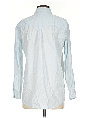NY Collection Long Sleeve Button-Down Shirt (view 2)