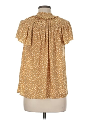 Cupcakes & Cashmere Short Sleeve Blouse (view 2)