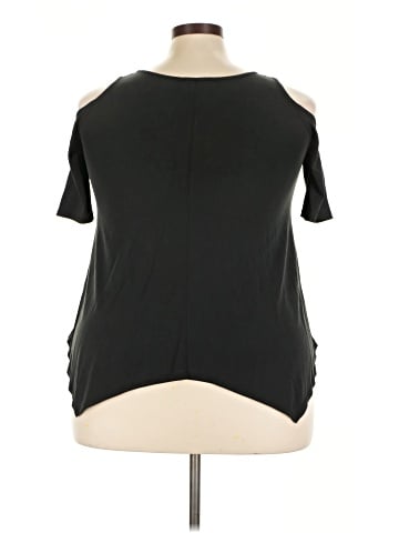 Aqua Short Sleeve Top (view 2)