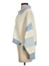 Altar'd State 100% Polyester Color Block Blue Ivory Pullover Sweater Size XS - photo 5