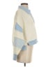 Altar'd State 100% Polyester Color Block Blue Ivory Pullover Sweater Size XS - photo 4