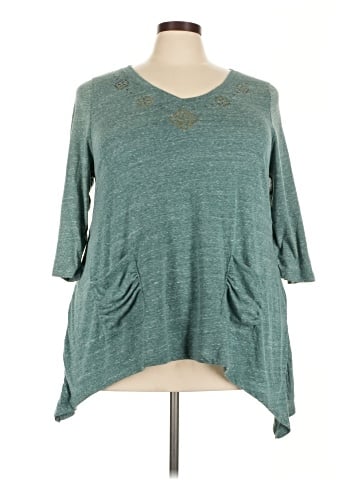 French Laundry 3/4 Sleeve Top (view 1)