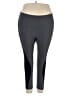 Nike Color Block Gray Active Pants Size 2X - photo 1