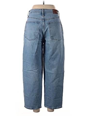 Madewell Balloon Jeans in Hewes Wash (view 2)