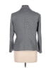 Talbots 100% Cotton Chevron-herringbone Gray Blazer Size 10 - photo 2