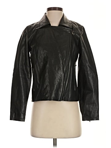 Eileen Fisher Leather Jacket (view 1)