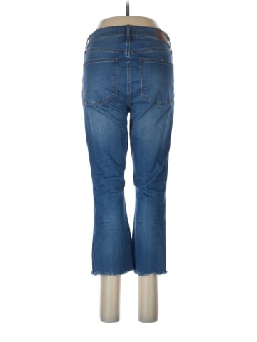 Madewell Cali Demi-Boot Jeans in Bronson Wash: Button-Front Edition (view 2)