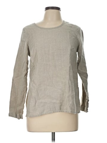 Flax 3/4 Sleeve T-Shirt (view 1)