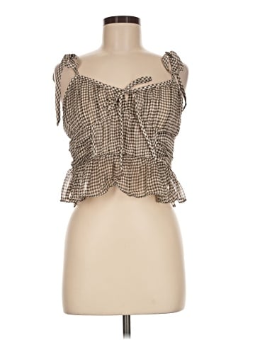 American Eagle Outfitters Sleeveless Blouse (view 1)