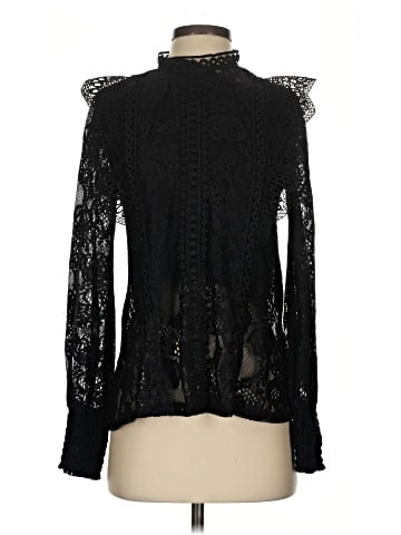 Cable & Gauge Long Sleeve Blouse (view 1)