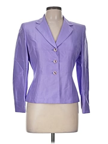 Kasper A.S.L. Silk Blazer (view 1)