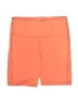 Athleta Solid Orange Athletic Shorts Size M - photo 1