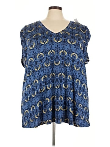 Lane Bryant Short Sleeve Blouse (view 1)