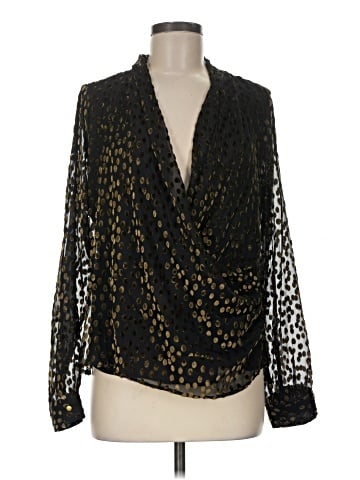 Donna Karan New York Long Sleeve Blouse (view 1)