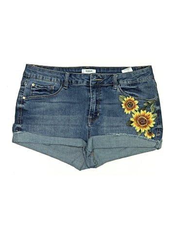 Kensie Denim Shorts (view 1)