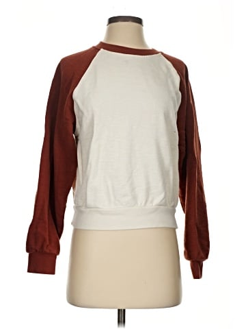 Madewell MWL Colorblock Baseball Sweatshirt (view 1)