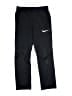 Nike 100% Polyester Black Track Pants Size L (kids) - photo 1