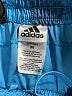 Adidas 100% Polyester Tie-dye Blue Athletic Shorts Size 8 - photo 3
