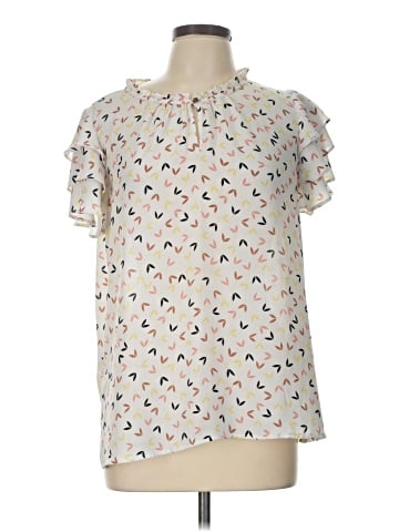 Liz Claiborne Short Sleeve Blouse (view 1)