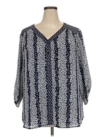 Avenue 3/4 Sleeve Blouse (view 1)