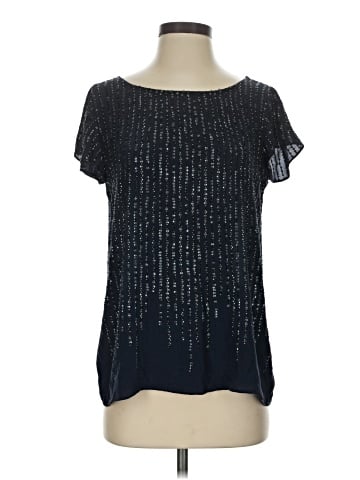 Calypso St. Barth Short Sleeve Silk Top (view 1)