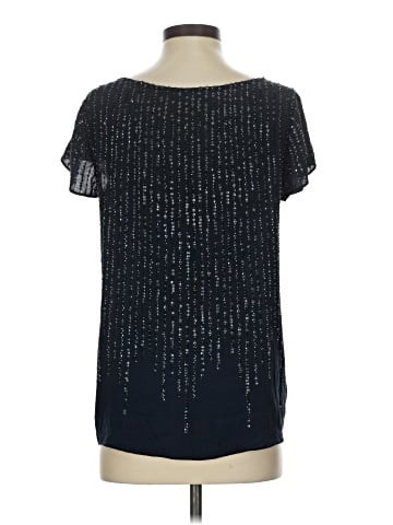 Calypso St. Barth Short Sleeve Silk Top (view 2)