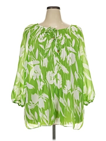 Charter Club 3/4 Sleeve Blouse (view 1)