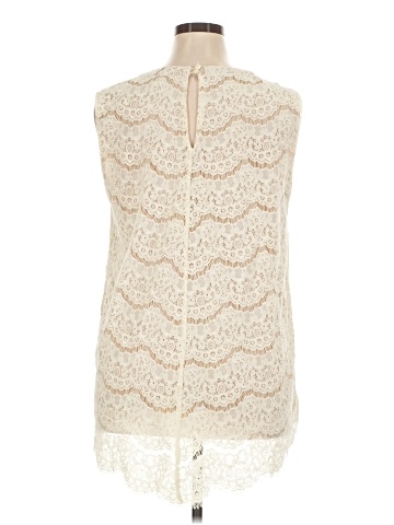 Rose + Olive Sleeveless Blouse (view 2)