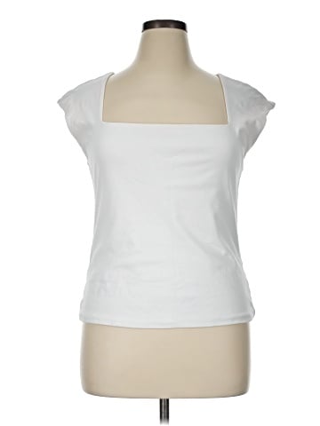Ann Taylor Sleeveless T-Shirt (view 1)