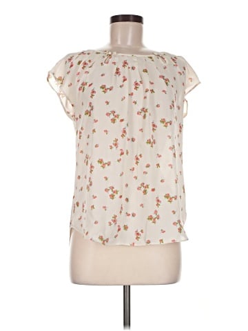 LC Lauren Conrad Short Sleeve Blouse (view 1)