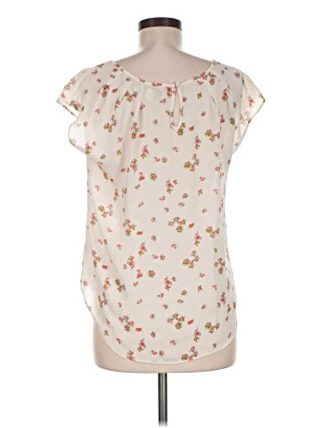 LC Lauren Conrad Short Sleeve Blouse (view 2)