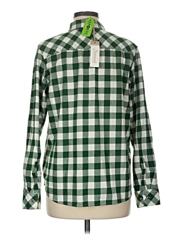 Natural Reflections Long Sleeve Button-Down Shirt (view 2)