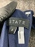 1.State 100% Polyester Blue Jumpsuit Size S - photo 4