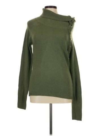 Derek Heart Turtleneck Sweater (view 1)
