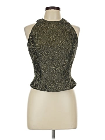 Carmen Marc Valvo Sleeveless Blouse (view 1)
