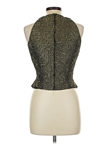 Carmen Marc Valvo Sleeveless Blouse (view 2)